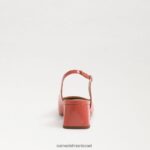 נשים הַנעָלָה Sam Edelman עקב חתלתול terra slingback ורוד טרקוטה 4XL22X191 - Image 5