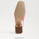 נשים הַנעָלָה Sam Edelman עקב חתלתול terra slingback ורוד טרקוטה 4XL22X191 - Image 6