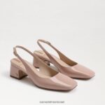 נשים הַנעָלָה Sam Edelman עקב חתלתול terra slingback זריחה ורוד 4XL22X192