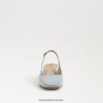 נשים הַנעָלָה Sam Edelman עקב חתלתול terra slingback כחול קצף ים 4XL22X190 - Image 3