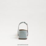 נשים הַנעָלָה Sam Edelman עקב חתלתול terra slingback כחול קצף ים 4XL22X190 - Image 5