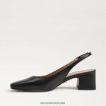 נשים הַנעָלָה Sam Edelman עקב חתלתול terra slingback שָׁחוֹר 4XL22X189 - Image 4