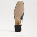 נשים הַנעָלָה Sam Edelman עקב חתלתול terra slingback שָׁחוֹר 4XL22X189 - Image 6