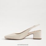 נשים הַנעָלָה Sam Edelman עקב חתלתול terra slingback שנהב מודרני 4XL22X188 - Image 4
