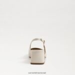 נשים הַנעָלָה Sam Edelman עקב חתלתול terra slingback שנהב מודרני 4XL22X188 - Image 5