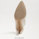 נשים הַנעָלָה Sam Edelman עקב מגפיים של wrenley שנהב מודרני 4XL22X830 - Image 6