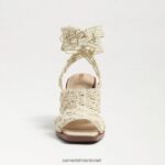 נשים הַנעָלָה Sam Edelman עקב מעטפת קרסול הארלי טִבעִי 4XL22X861 - Image 3