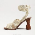נשים הַנעָלָה Sam Edelman עקב מעטפת קרסול הארלי טִבעִי 4XL22X861 - Image 4