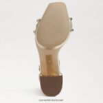 נשים הַנעָלָה Sam Edelman עקב פלטפורמה נינט עלה זהב 4XL22X759 - Image 6