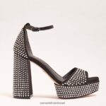 נשים הַנעָלָה Sam Edelman עקב פלטפורמה של נלי גליץ שָׁחוֹר 4XL22X453 - Image 2