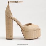 נשים הַנעָלָה Sam Edelman עקב פלטפורמה של kori עץ אשור 4XL22X237 - Image 2