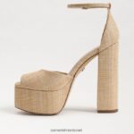 נשים הַנעָלָה Sam Edelman עקב פלטפורמה של kori עץ אשור 4XL22X237 - Image 4