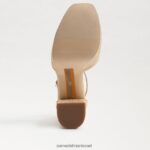 נשים הַנעָלָה Sam Edelman עקב פלטפורמה של kori עץ אשור 4XL22X237 - Image 6