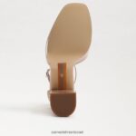 נשים הַנעָלָה Sam Edelman עקב פלטפורמה של kori פטנט סומק של זריחה 4XL22X240 - Image 6