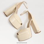 נשים הַנעָלָה Sam Edelman עקב פלטפורמה של kori שנהב מודרני 4XL22X241 - Image 7