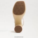 נשים הַנעָלָה Sam Edelman עקב פלטפורמה gia שנהב מודרני 4XL22X698 - Image 6