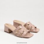 נשים הַנעָלָה Sam Edelman עקב פרד winslow זריחה ורוד 4XL22X358