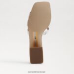 נשים הַנעָלָה Sam Edelman עקב פרד winslow לבן בוהק 4XL22X354 - Image 6