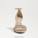 נשים הַנעָלָה Sam Edelman עקב רצועות אוולין עלה זהב 4XL22X610 - Image 3