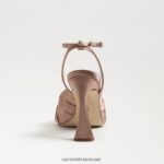 נשים הַנעָלָה Sam Edelman עקב רצועות לבנדר סאטן פרלינה 4XL22X948 - Image 5