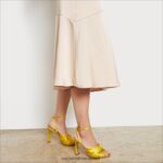 נשים הַנעָלָה Sam Edelman עקב רצועות לבנדר סאטן אוקר 4XL22X947 - Image 8