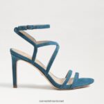 נשים הַנעָלָה Sam Edelman עקב רצועות של delanie אינדיגו פראי 4XL22X652 - Image 2