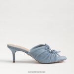 נשים הַנעָלָה Sam Edelman עקב רצועות pia כְּחוֹל 4XL22X596 - Image 2