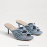 נשים הַנעָלָה Sam Edelman עקב רצועות pia כְּחוֹל 4XL22X596
