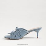 נשים הַנעָלָה Sam Edelman עקב רצועות pia כְּחוֹל 4XL22X596 - Image 4