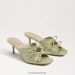 נשים הַנעָלָה Sam Edelman עקב רצועות pia ליים קר 4XL22X600