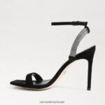 נשים הַנעָלָה Sam Edelman עקב רצועת קרסול אופליה זמש שחור 4XL22X537 - Image 4
