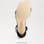 נשים הַנעָלָה Sam Edelman עקב רצועת קרסול אופליה זמש שחור 4XL22X537 - Image 6