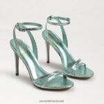 נשים הַנעָלָה Sam Edelman עקב רצועת קרסול ג'מי ירוק ים 4XL22X675