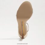 נשים הַנעָלָה Sam Edelman עקב רצועת קרסול ירקן עור עלי זהב 4XL22X386 - Image 6