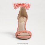 נשים הַנעָלָה Sam Edelman עקב רצועת קרסול עם חרוזים של גילי ורוד טיח 4XL22X605 - Image 3