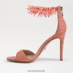נשים הַנעָלָה Sam Edelman עקב רצועת קרסול עם חרוזים של גילי ורוד טיח 4XL22X605 - Image 4