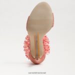 נשים הַנעָלָה Sam Edelman עקב רצועת קרסול עם חרוזים של גילי ורוד טיח 4XL22X605 - Image 6