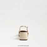 נשים הַנעָלָה Sam Edelman עקב slingback tarra חול קיץ 4XL22X373 - Image 5