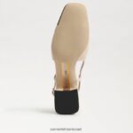 נשים הַנעָלָה Sam Edelman עקב slingback tarra חול קיץ 4XL22X373 - Image 6
