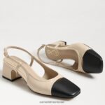 נשים הַנעָלָה Sam Edelman עקב slingback tarra חול קיץ 4XL22X373 - Image 7