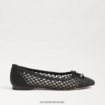 נשים הַנעָלָה Sam Edelman עשוי בלט שטוח שָׁחוֹר 4XL22X370 - Image 2