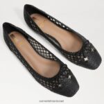 נשים הַנעָלָה Sam Edelman עשוי בלט שטוח שָׁחוֹר 4XL22X370 - Image 7