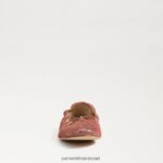 נשים הַנעָלָה Sam Edelman פליציה בלט שטוח ורוד חלודה 4XL22X130 - Image 3