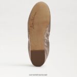 נשים הַנעָלָה Sam Edelman פליציה בלט שטוח נֶתֶך בְּדִיל וְעוֹפֶרֶת 4XL22X128 - Image 6