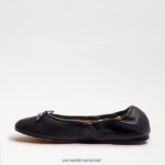 נשים הַנעָלָה Sam Edelman פליציה בלט שטוח עור נייבי 4XL22X126 - Image 4