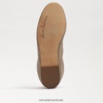 נשים הַנעָלָה Sam Edelman פליציה בלט שטוח עור בז' רך 4XL22X125 - Image 6