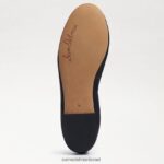 נשים הַנעָלָה Sam Edelman פליציה בלט שטוח עור שחור 4XL22X127 - Image 6