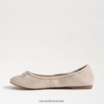 נשים הַנעָלָה Sam Edelman פליציה בלט שטוח פטנט צ'אי לאטה 4XL22X132 - Image 4