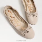 נשים הַנעָלָה Sam Edelman פליציה בלט שטוח פטנט צ'אי לאטה 4XL22X132 - Image 6