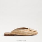 נשים הַנעָלָה Sam Edelman פרד לין אבזם טִבעִי 4XL22X654 - Image 2